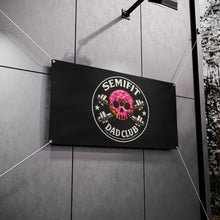 Load image into Gallery viewer, Semifit Dad Club Donut Pirate Vinyl Banner
